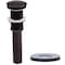 Novatto BABBUCCIA Glass Vessel Bathroom Sink Set, Oil Rubbed Bronze NSFC-324T359ORB - alternate 3